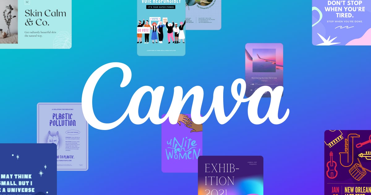 canva visual presentation tool